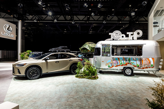 Electric Lexus RZ Outdoor Concept for the adventurous