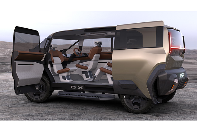 Mitsubishi D:X CONCEPT makes its world premiere at the Japan Mobility Show 2023.