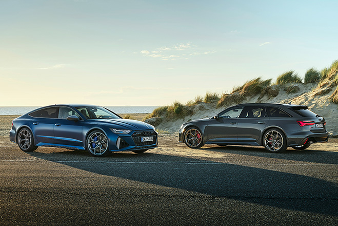 Audi RS 6 Avant и RS 7 Sportback в исполнении 2024 г.