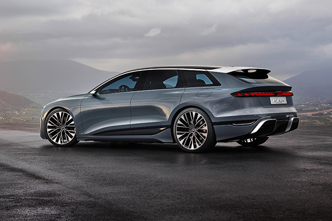 Концепт Audi A6 Avant e-tron — это видение семейного автомобиля ближайшего будущего.